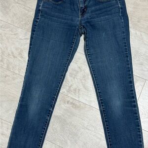 American Eagle Outfitters Dark Blue Skinny Jeans